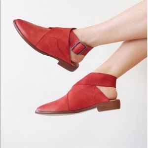 Free People Bryce Wrap Flats